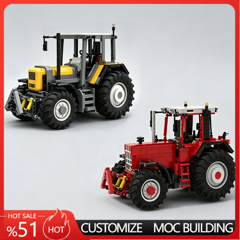 Agriculture Farming Education - Farm Tractor MOC Model Agricultural Vehicle