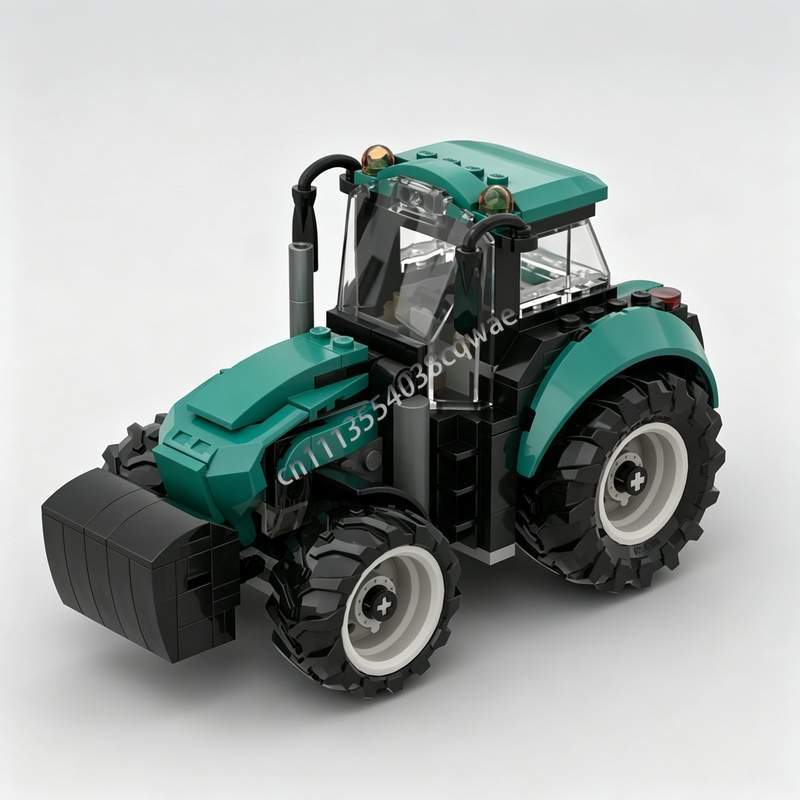 Agriculture Farming Education - 238PCS Tractor Ballast Farm Vehicle MOC