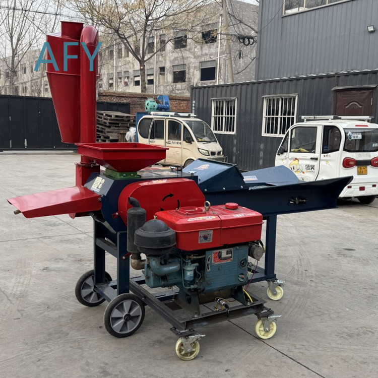 Diesel Straw Shredder Kneader  - огляд і ціна Agriculture Goat Farming