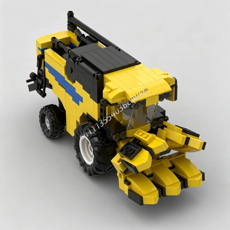 690PCS Combine Harvester Agric - огляд і ціна Agriculture Farming Education