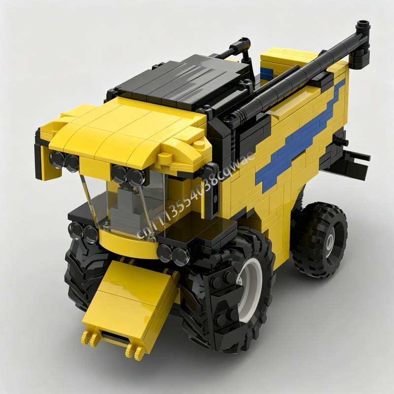 690PCS Combine Harvester Agric - огляд і ціна Agriculture Farming Education