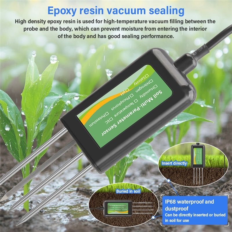 AEE6-8In One Soil Sensor For A - огляд і ціна Precision Farming Smart Agriculture