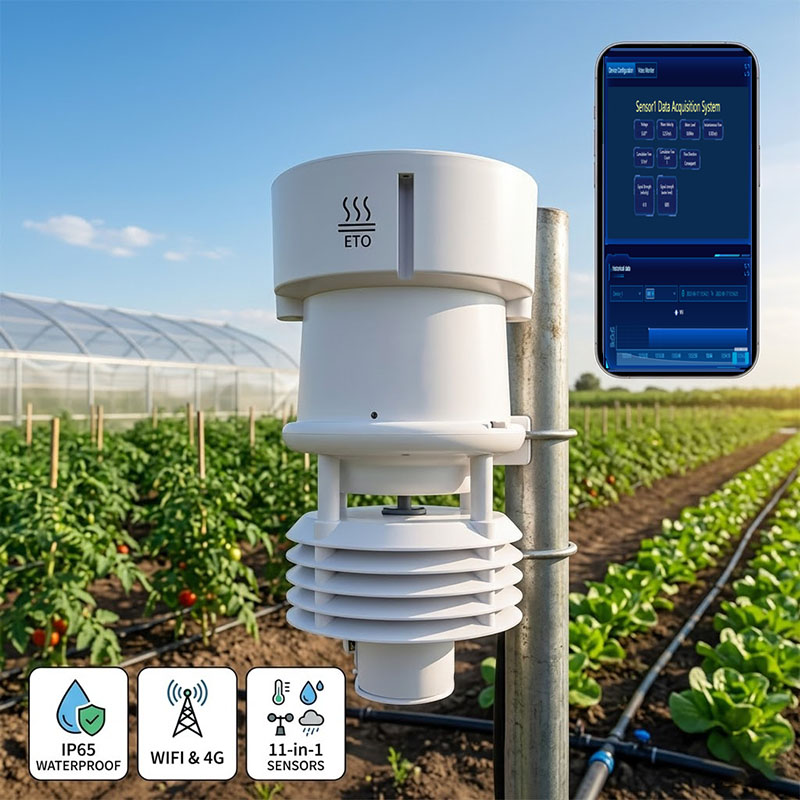 Smart WiFi 4G Agriculture ET0  - огляд і ціна Precision Farming Smart Agriculture