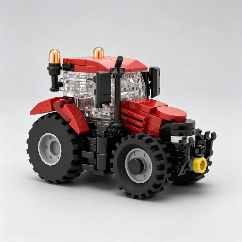 186PCS Farm Tractor MOC Buildi - огляд і ціна Agriculture Farming Education