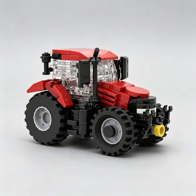 186PCS Farm Tractor MOC Buildi - огляд і ціна Agriculture Farming Education