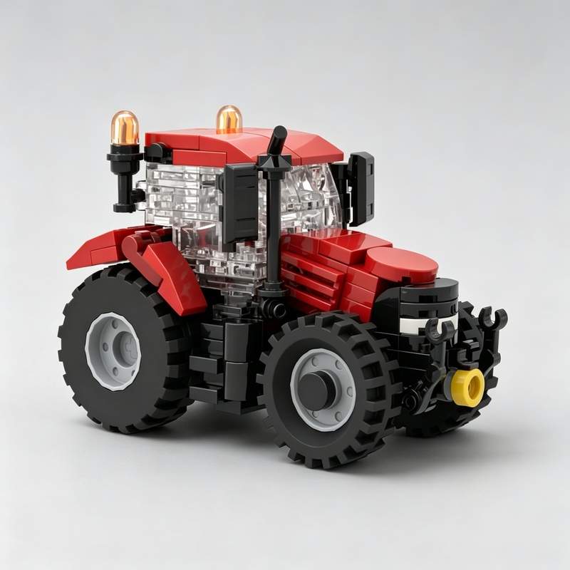 186PCS Farm Tractor MOC Buildi - огляд і ціна Agriculture Farming Education