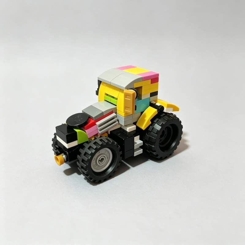 186PCS Farm Tractor MOC Buildi - огляд і ціна Agriculture Farming Education
